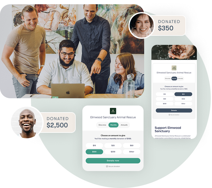 BetterWorld fundraising solution built for Fiscal Sponsors